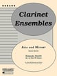 ARIA AND MINUET CLARINET QUARTET cover